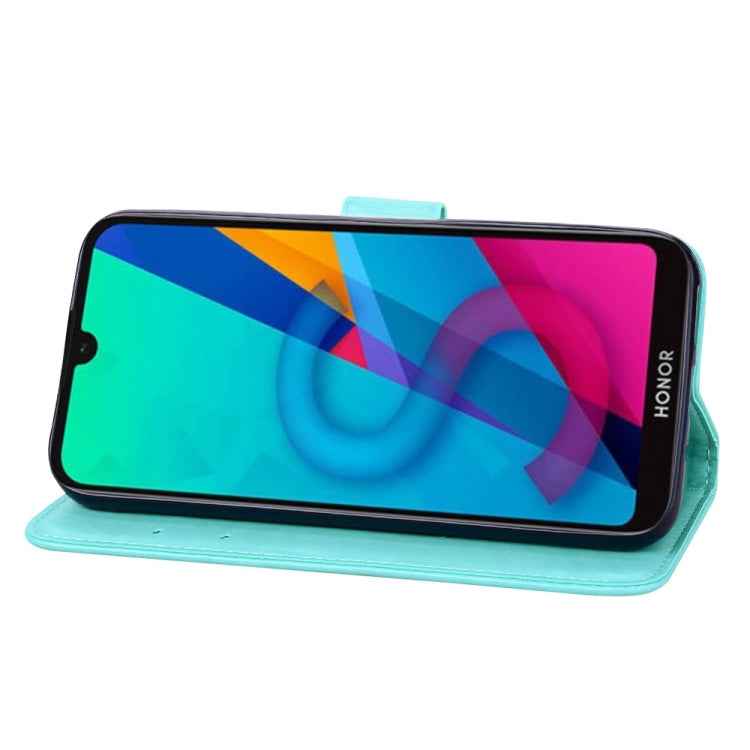 Rose Embossed Horizontal Flip PU Leather Case for Huawei Honor 8S / Y5 (2019), with Holder & Card Slots & Wallet