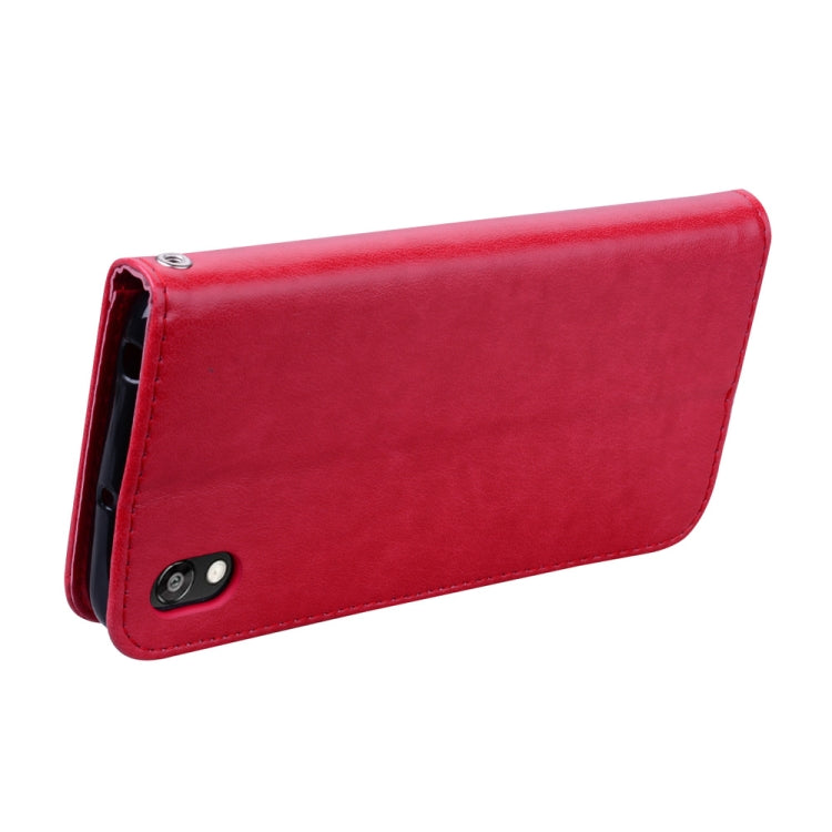 Rose Embossed Horizontal Flip PU Leather Case for Huawei Honor 8S / Y5 (2019), with Holder & Card Slots & Wallet, For Huawei Honor 8S / Y5 (2019)