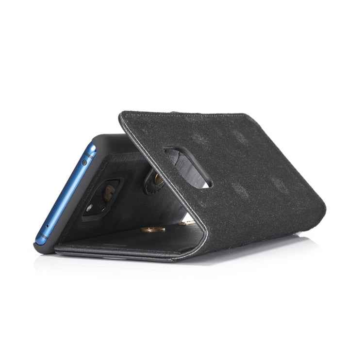 DG.MING Crazy Horse Texture Flip Detachable Magnetic Leather Case for Huawei Mate 20 Pro, with Holder & Card Slots & Wallet