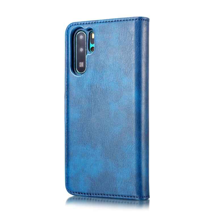 DG.MING Crazy Horse Texture Flip Detachable Magnetic Leather Case for Huawei P30 Pro, with Holder & Card Slots & Wallet