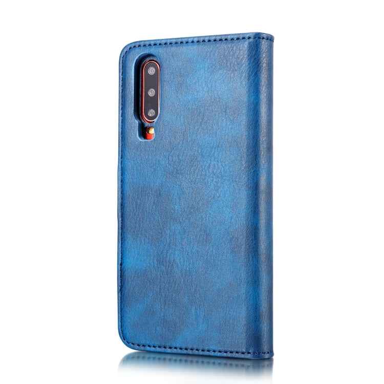 DG.MING Crazy Horse Texture Flip Detachable Magnetic Leather Case for Huawei P30, with Holder & Card Slots & Wallet