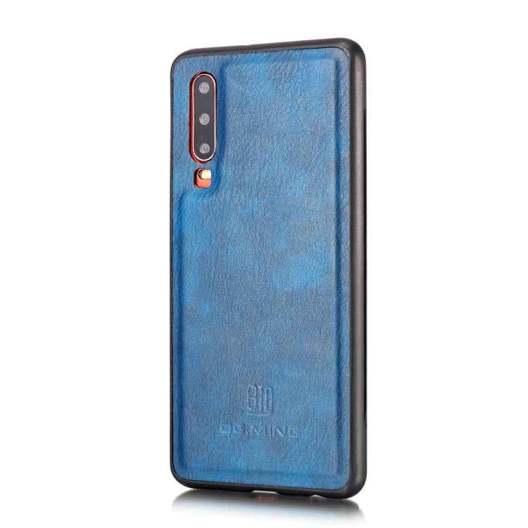 DG.MING Crazy Horse Texture Flip Detachable Magnetic Leather Case for Huawei P30, with Holder & Card Slots & Wallet