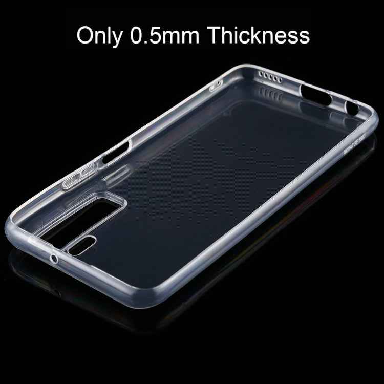 For Huawei nova 7 SE 0.5mm Ultra-Thin Transparent TPU Protective Case