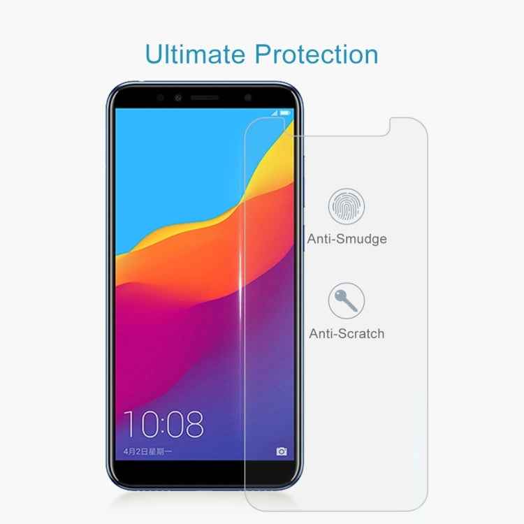50 PCS 0.26mm 9H 2.5D Tempered Glass Film for Huawei Honor 7A