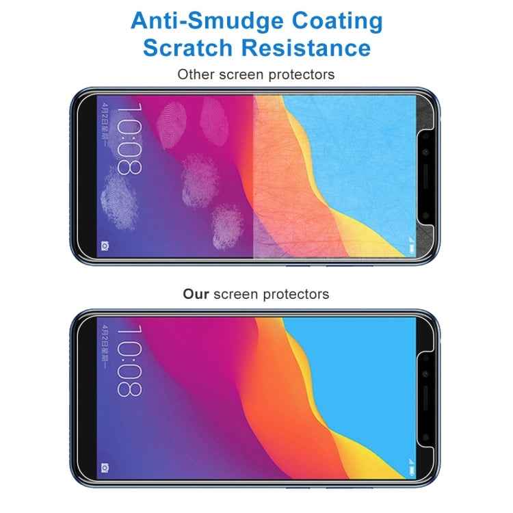 50 PCS 0.26mm 9H 2.5D Tempered Glass Film for Huawei Honor 7A