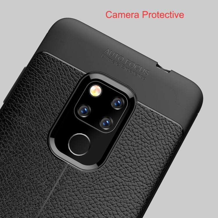 Litchi Texture TPU Shockproof Case for Huawei Mate 20