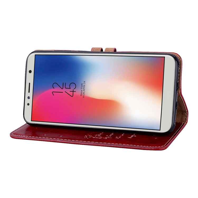 Business Style Oil Wax Texture Horizontal Flip Leather Case for Huawei Y6 (2018), with Holder & Card Slots & Wallet