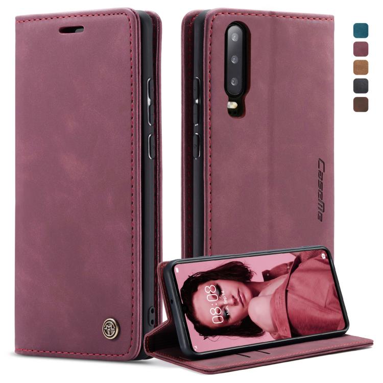 CaseMe-013 Multifunctional Retro Frosted Horizontal Flip Leather Case for Huawei P30, with Card Slot & Holder & Wallet, For Huawei P30