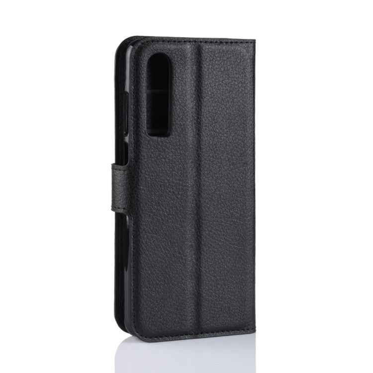 Litchi Texture Horizontal Flip Leather Case for Huawei P30, with Holder & Card Slots & Wallet