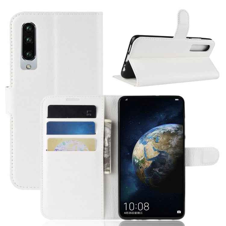 Litchi Texture Horizontal Flip Leather Case for Huawei P30, with Holder & Card Slots & Wallet