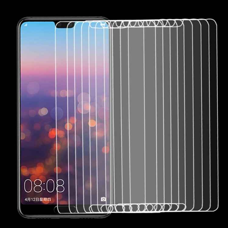 10 PCS for Huawei P20 0.26mm 9H Surface Hardness 2.5D Explosion-proof Tempered Glass Screen Film