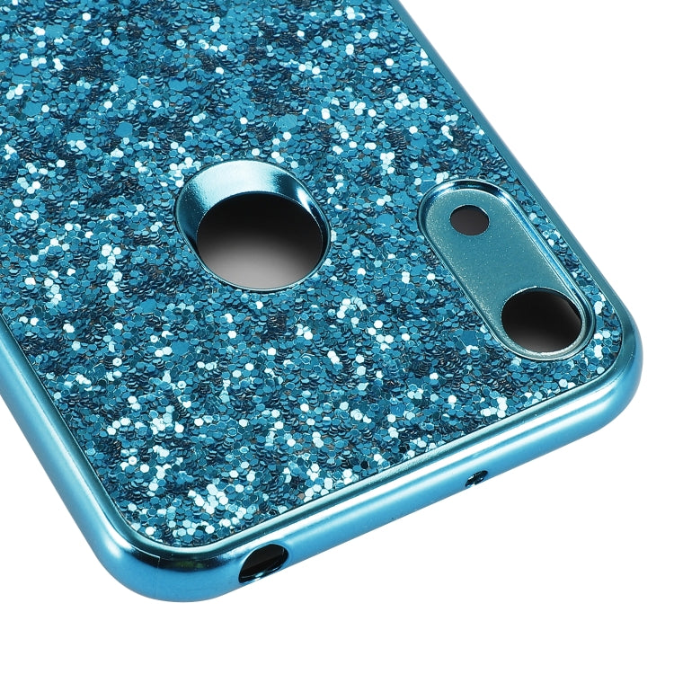 Glittery Powder Shockproof TPU Case for Huawei Honor Play 8A, For Huawei Honor 8A