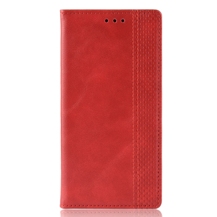 Magnetic Buckle Retro Texture Horizontal Flip Leather Case for Huawei Mate 20 Pro, with Holder & Card Slots & Wallet, For Huawei Mate 20 Pro