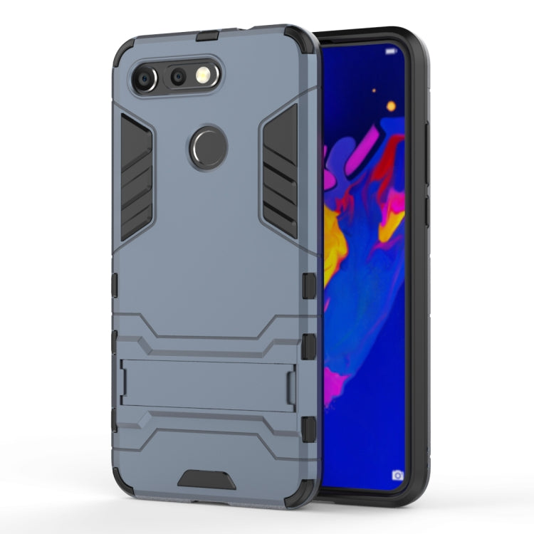 Shockproof PC + TPU Case for Huawei Honor V20, with Holder, For Huawei Honor V20, For Honor V20