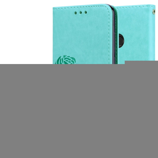 Rose Embossed Horizontal Flip PU Leather Case for Huawei P Smart 2019, with Holder & Card Slots & Wallet, For Huawei P Smart 2019