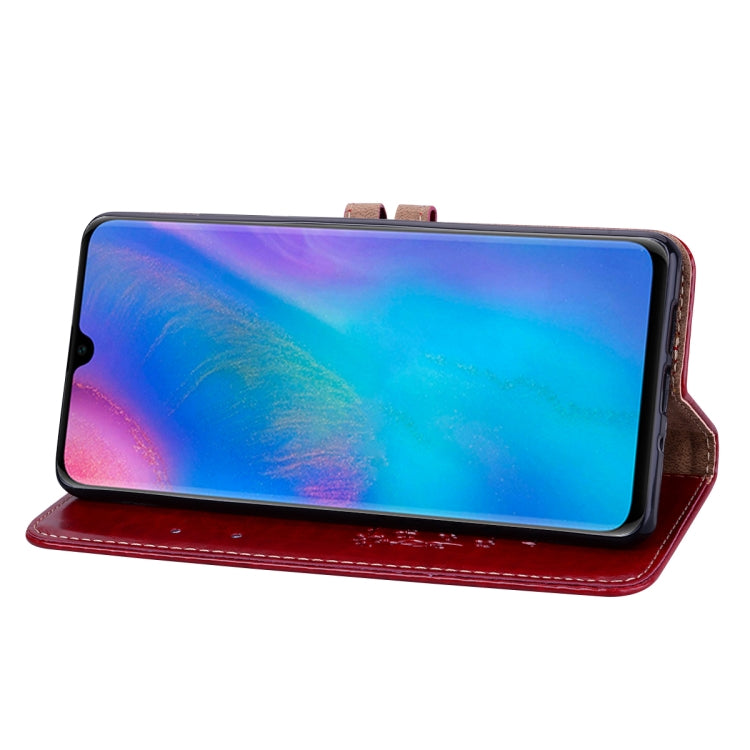 Business Style Oil Wax Texture Horizontal Flip Leather Case for Huawei P30 Pro, with Holder & Card Slots & Wallet, For Huawei P30 Pro