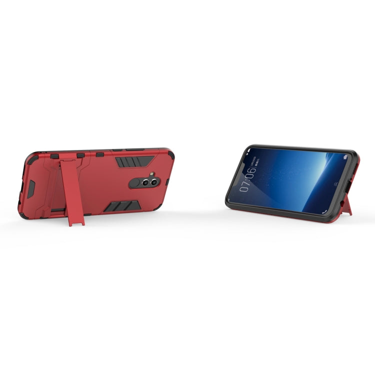 Shockproof PC + TPU Case for Huawei Mate 20 Lite, with Holder, For Huawei Mate 20 Lite