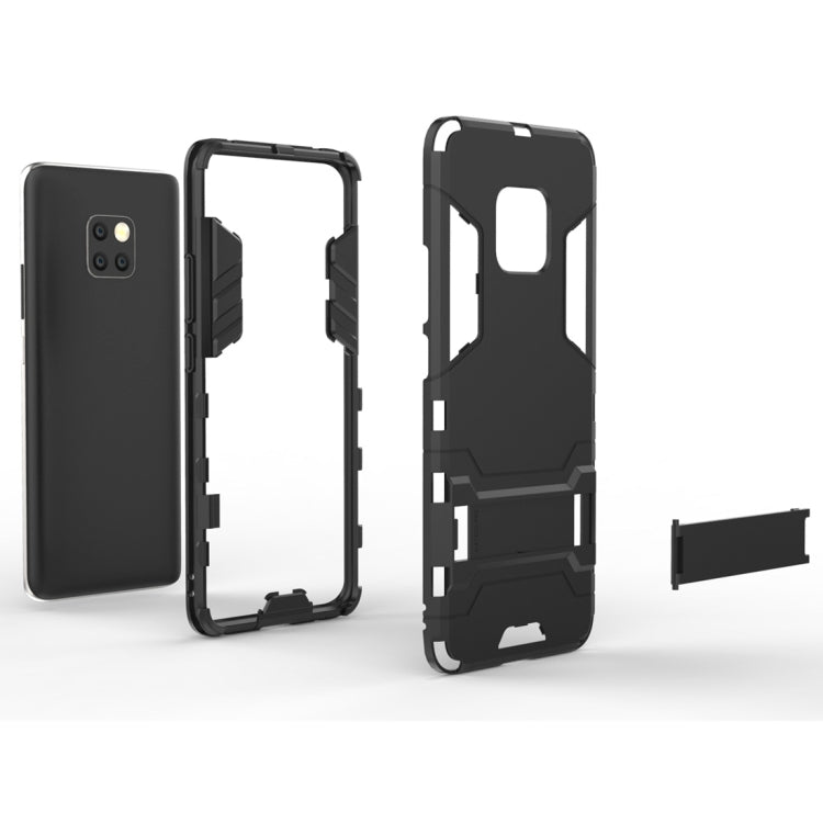Shockproof PC + TPU Case for Huawei Mate 20 Pro, with Holder, For Huawei Mate 20 Pro, For Huawei Mate 20 Pro, with