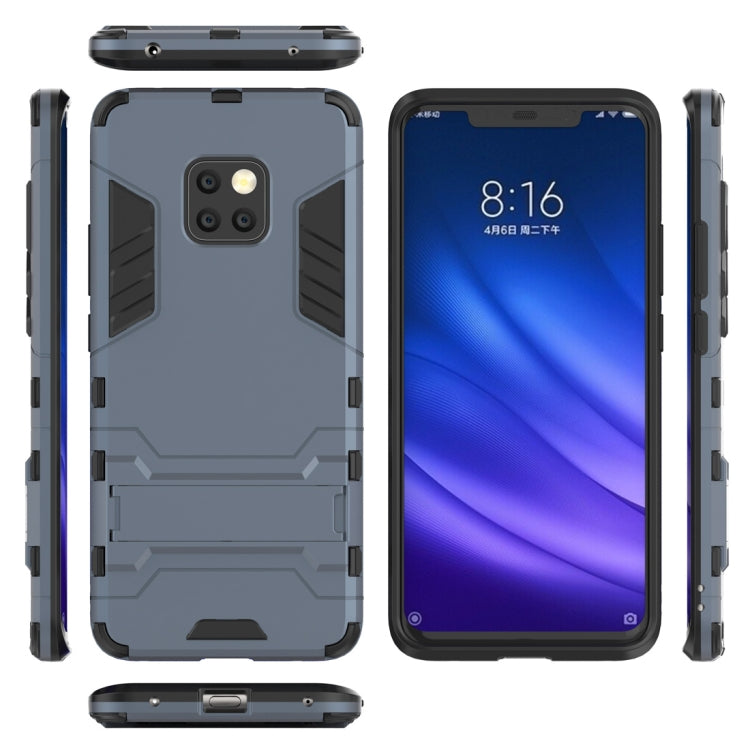 Shockproof PC + TPU Case for Huawei Mate 20 Pro, with Holder, For Huawei Mate 20 Pro, For Huawei Mate 20 Pro, with