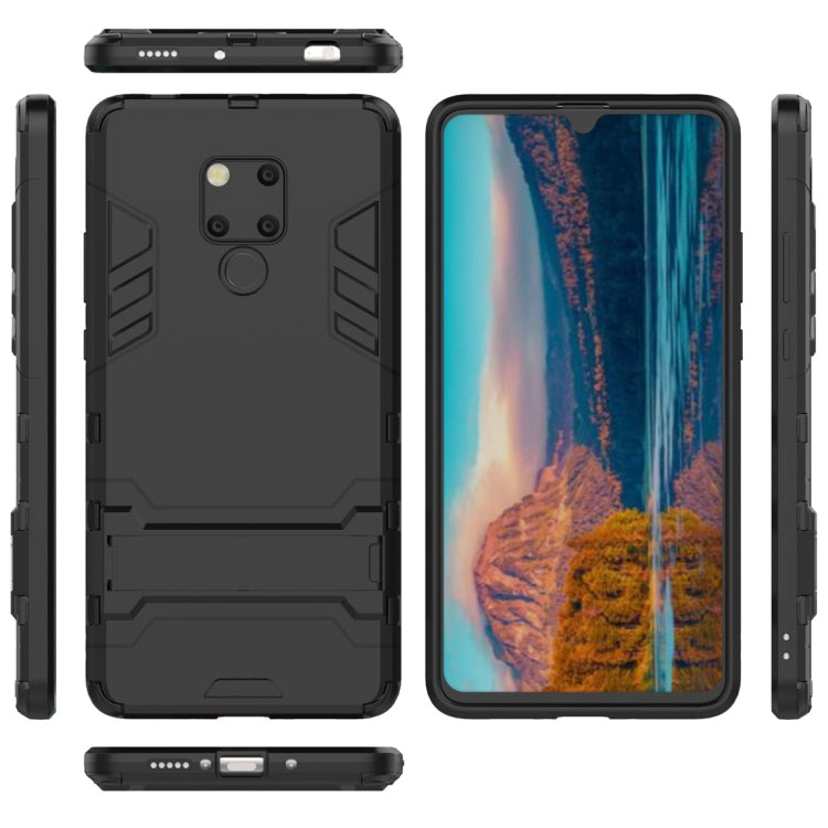 Shockproof PC + TPU Case for Huawei Mate 20 X, with Holder, For Huawei Mate 20 X
