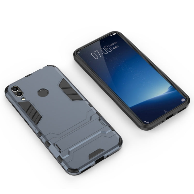 Shockproof PC + TPU Case for Huawei Honor 8C, with Holder, For Huawei Honor 8C, For Honor 8C