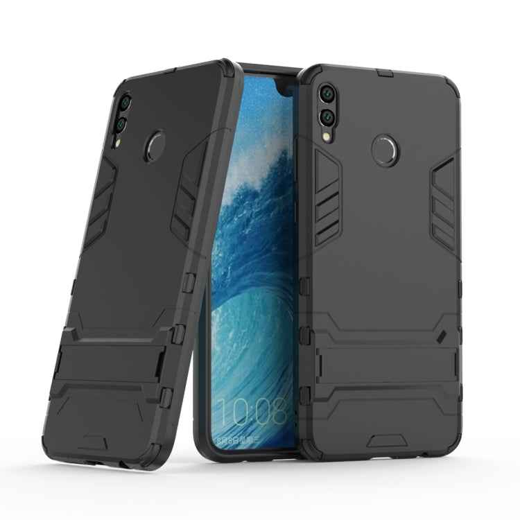 Shockproof PC + TPU Case for Huawei Honor 8X Max, with Holder