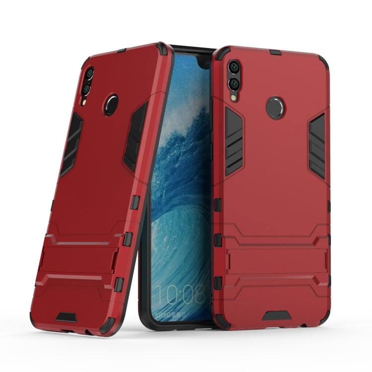 Shockproof PC + TPU Case for Huawei Honor 8X Max, with Holder