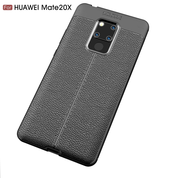 Litchi Texture TPU Shockproof Case for Huawei Mate 20 X, For Huawei Mate 20 X, Huawei Mate 20 X, For Mate 20 X