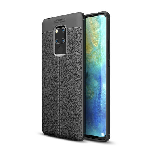 Coque antichoc en TPU texturé Litchi pour Huawei Mate 20 X, pour Huawei Mate 20 X, Huawei Mate 20 X, pour Mate 20 X