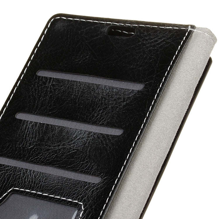 Retro Crazy Horse Texture Horizontal Flip Leather Case for Huawei P30 Lite, with Wallet & Holder & Card Slots & Photo Frame