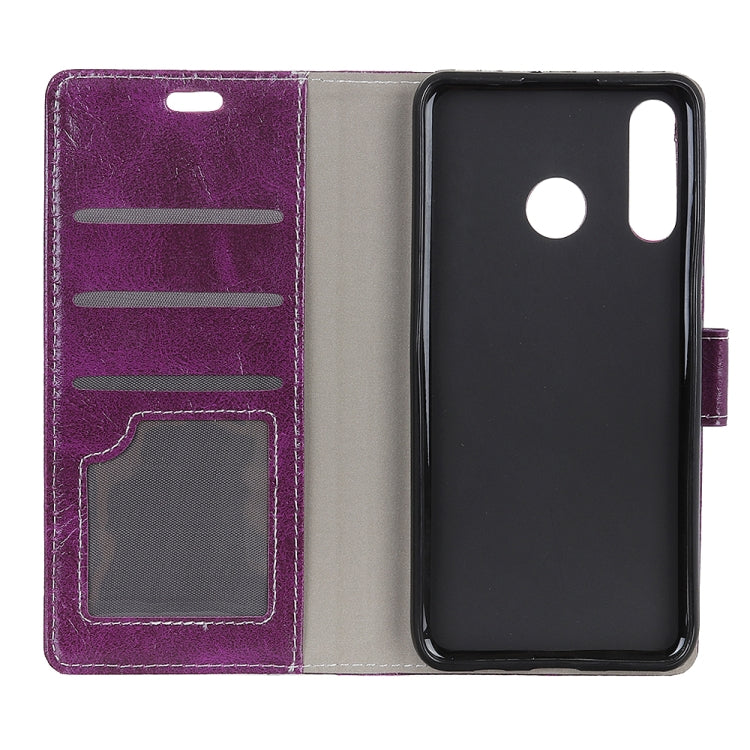 Retro Crazy Horse Texture Horizontal Flip Leather Case for Huawei P30 Lite, with Wallet & Holder & Card Slots & Photo Frame, For Huawei P30 Lite, Huawei P30 Lite