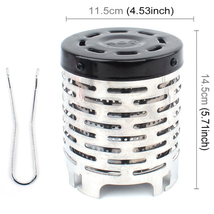 Outdoor Camping Stainless Steel Heater Cover Mini Tent Infrared Heating Stove Cover