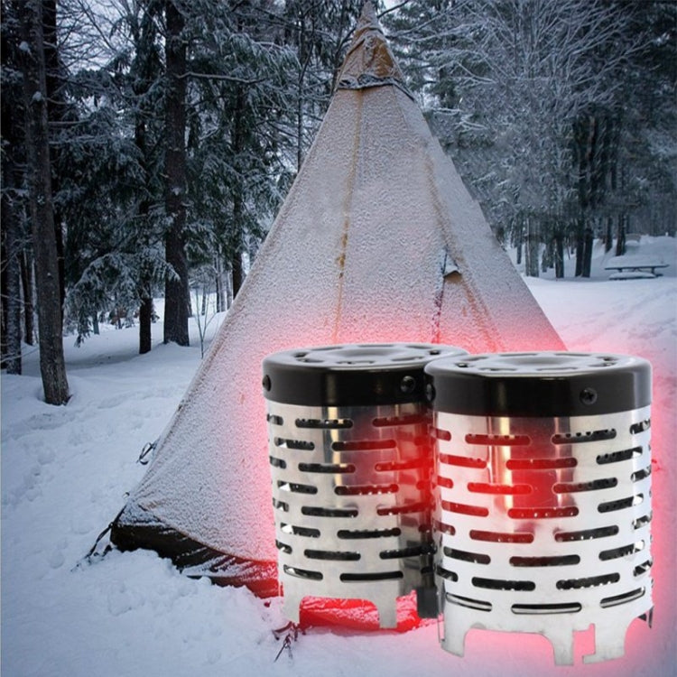 Outdoor Camping Stainless Steel Heater Cover Mini Tent Infrared Heating Stove Cover