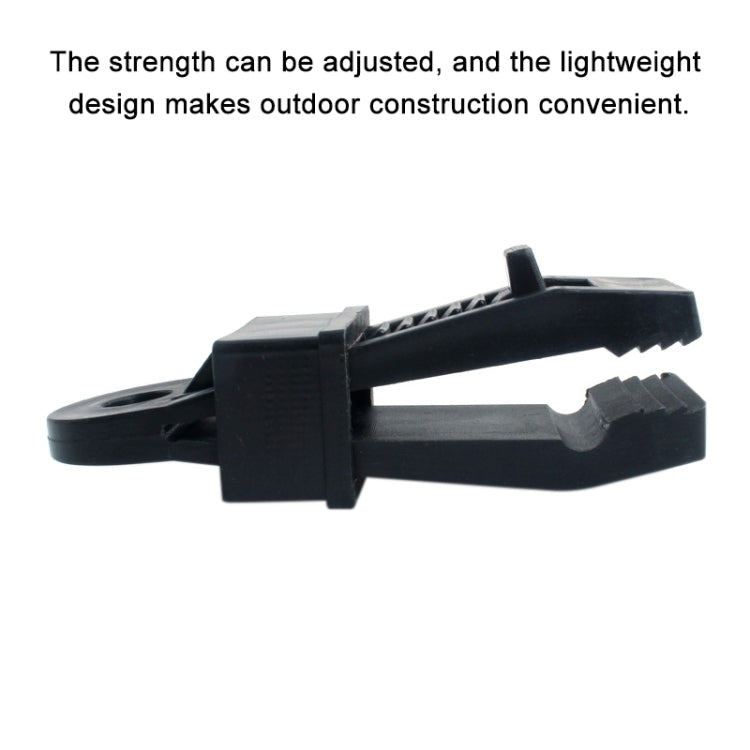 20 PCS Outdoor Tent Awnings Windproof Fixing Clip Multifunctional Wind Rope Buckle