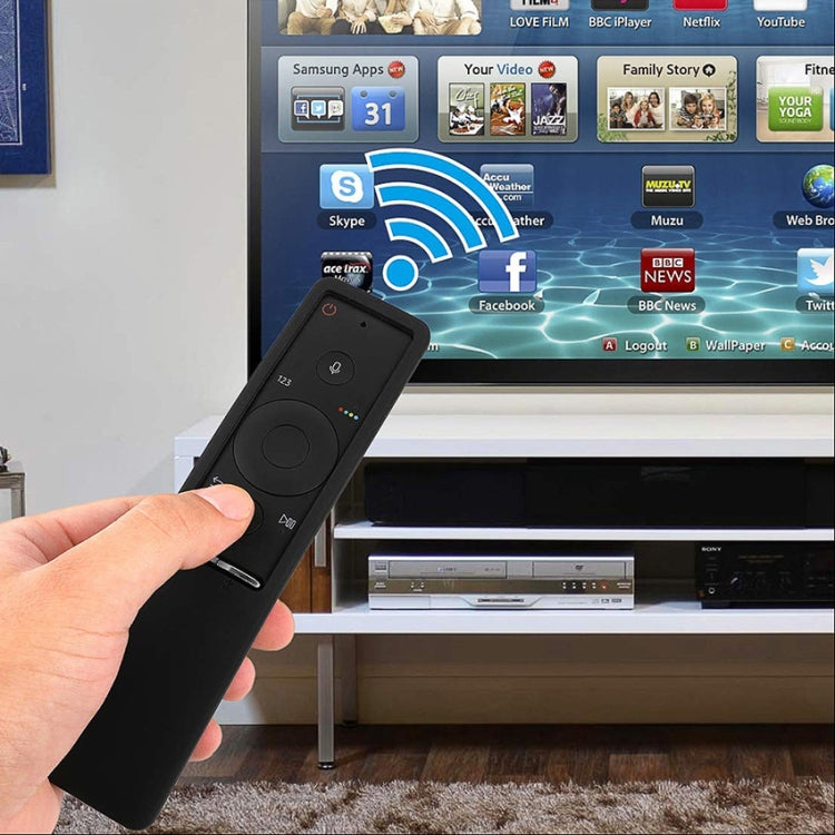 Funda de silicona lavable con textura antideslizante para control remoto de Samsung Smart TV