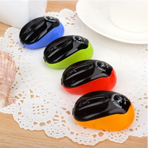 Lot de 10 taille-crayons créatifs en forme de souris, machine mécanique, fournitures scolaires et de bureau, livraison de couleurs aléatoires, style souris