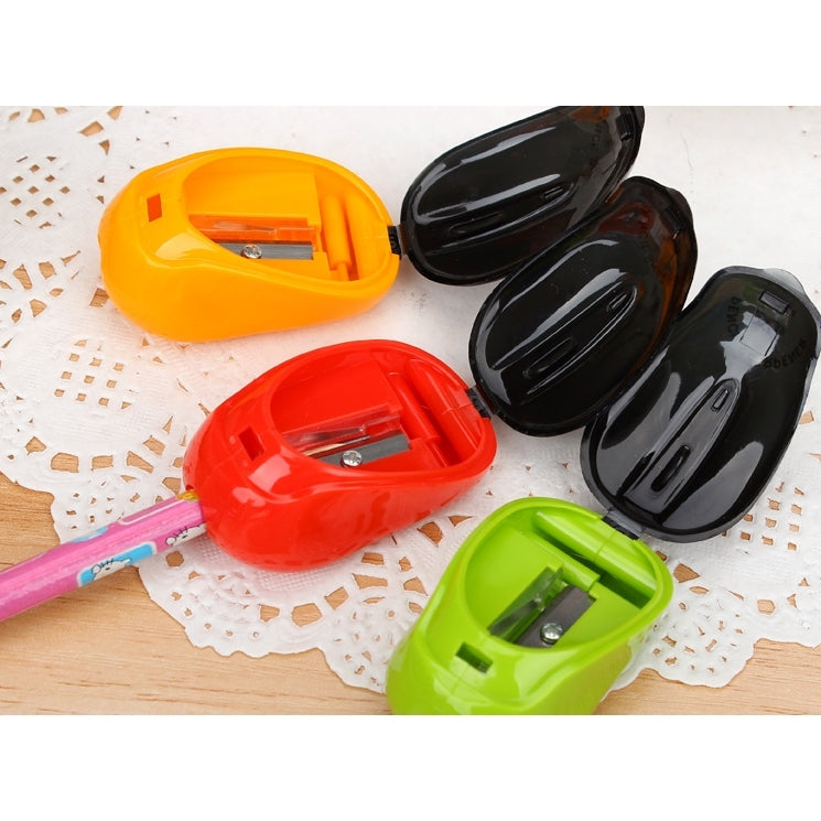 Lot de 10 taille-crayons créatifs en forme de souris, machine mécanique, fournitures scolaires et de bureau, livraison de couleurs aléatoires, style souris