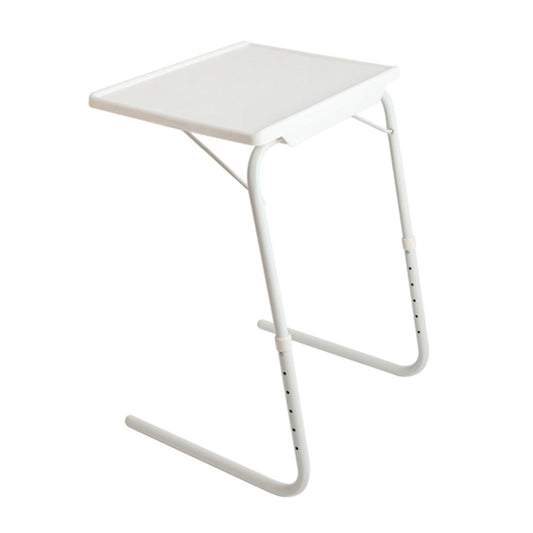 Plastic Pad Steel Tube Bracket Liftable Foldable Portable Multi-purpose Laptop Table, Adjustable Height: 52-72cm, Adjustable Angle: 30 Degrees / 60 Degrees / 90 Degrees, Adjustable Height: 52-72cm Pink, Adjustable Height: 52-72cm Blue������������������...