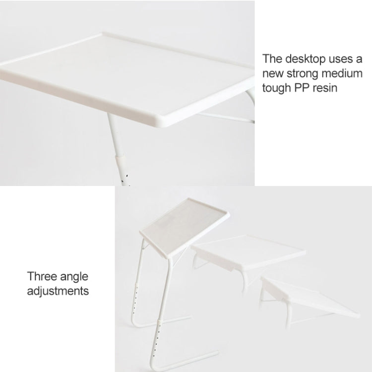 Plastic Pad Steel Tube Bracket Liftable Foldable Portable Multi-purpose Laptop Table, Adjustable Height: 52-72cm, Adjustable Angle: 30 Degrees / 60 Degrees / 90 Degrees, Adjustable Height: 52-72cm Pink, Adjustable Height: 52-72cm Blue������������������...