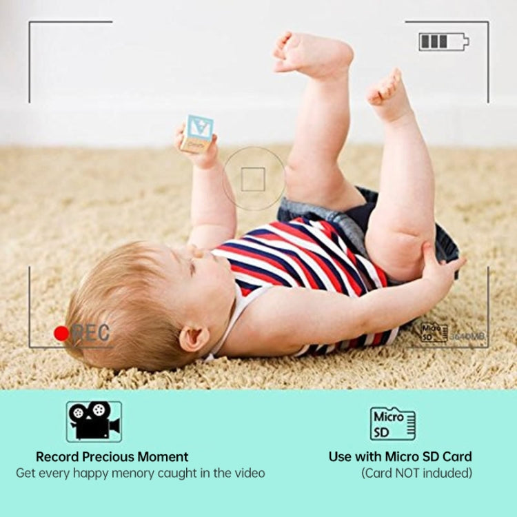 BM-SP820 2.4 inch LCD 2.4GHz Wireless Surveillance Camera Baby Monitor with 7-IR LED Night Vision, Two Way Voice Talk