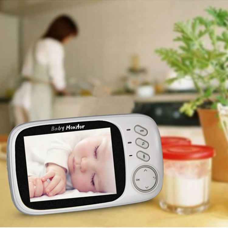VB603 3.2 inch LCD 2.4GHz Wireless Surveillance Camera Baby Monitor, Support Two Way Talk Back, Night Vision