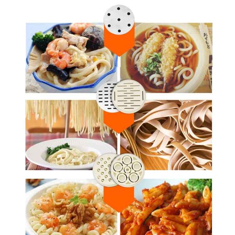4 Molds Household Manually Small Stainless Steel Pressing Style Handhold Noodle Machine