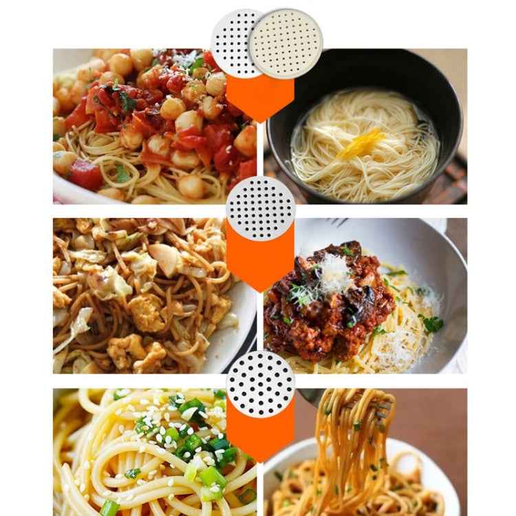 4 Molds Household Manually Small Stainless Steel Pressing Style Handhold Noodle Machine