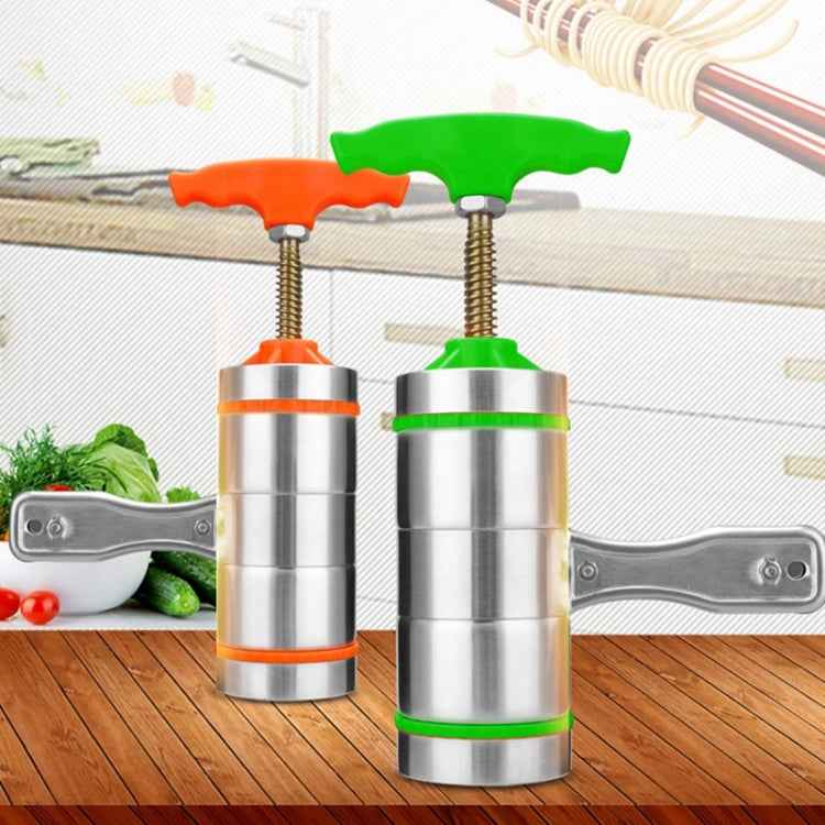 4 Molds Household Manually Small Stainless Steel Pressing Style Handhold Noodle Machine