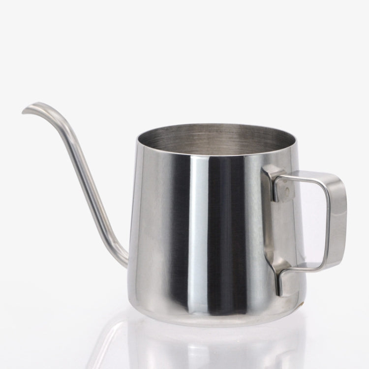 Long Narrow Spout 304 Stainless Steel Hand Drip Coffee Pot with Hanging Ear, 250ML