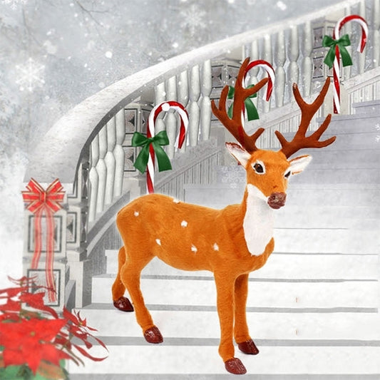 Christmas Simulation Deer Christmas Decoration, Size: 21*15.5*5.5cm, Size: 21*15.5*5.5cm