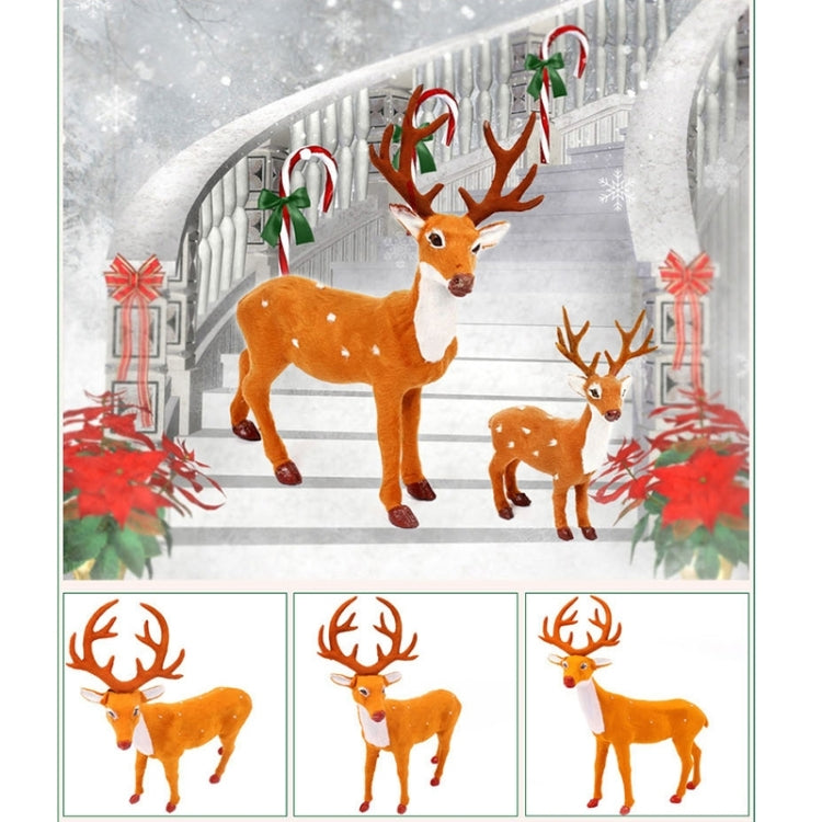 Christmas Simulation Deer Christmas Decoration, Size: 21*15.5*5.5cm, Size: 21*15.5*5.5cm