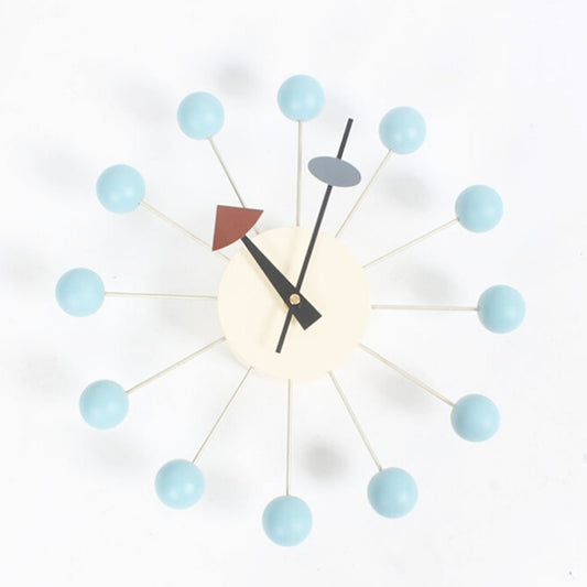 Stylish Background Minimalis Circular Balls Candy Wall Clock Creative Decoration Clock Ferris Wheel Clock