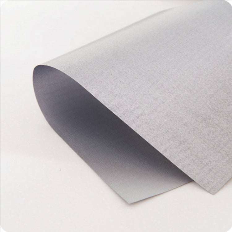 Gas Furnace Surface Ultra-thin Fibre Material Stovetop Protective Cleaning Pad, Size: 27*27cm, 0.12mm (Silver), 0.12mm
