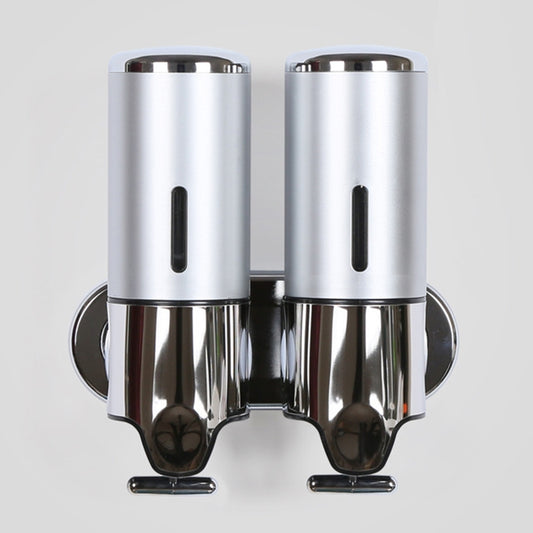 Dual Hotel Shower Manual Dispenser Wall Mounted Washing Liquid Shampoo Soap Bottle, Capacity: 1000ml, 1000ml/Red, 1000ml/Silver, 1000ml/Black, 1000ml/Gold, 1000ml/Transparent, 1000ml/White, 1000ml/Dark Red, 1000ml/Green, 1000ml/Blue, 1000ml/Purple